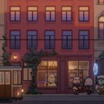 Grunks Tavern shop front pixel art