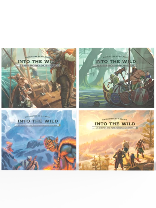 Look inside: 4 Biome books